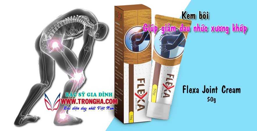 Kem Flexa chữa đau nhức xương khớp hiệu quả