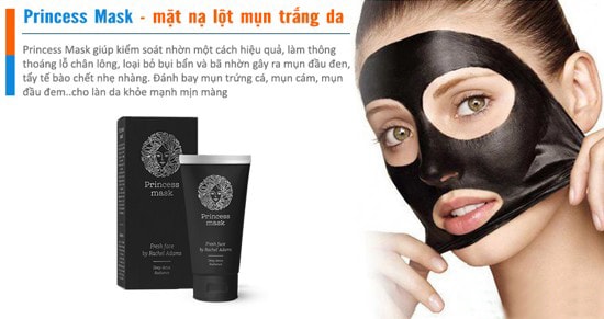 Princess Mask mặt nạ lột mụn - Làm sạch bụi bẩn hiệu quả